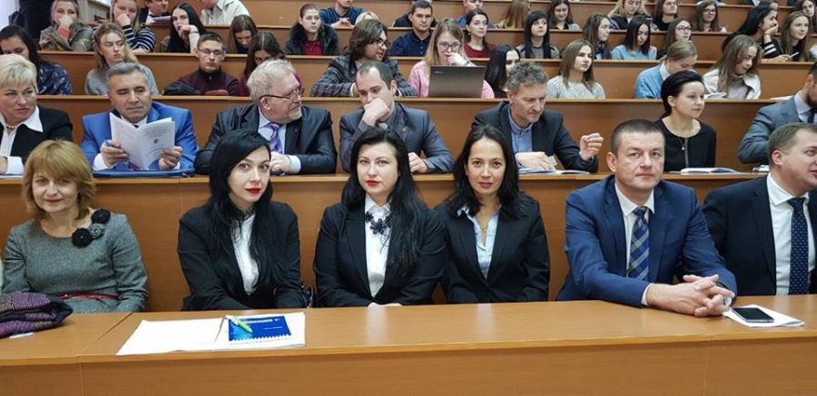 Делегація Юридичного факультету ДУІТ на Міжнародній конференції.