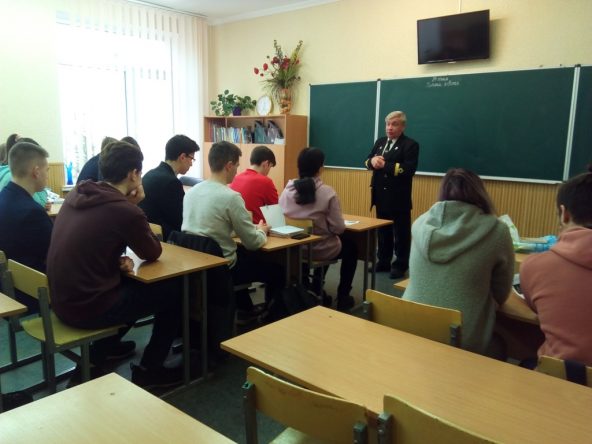 Зустріч з випускниками Загальноосвітньої школи №306 Деснянського району м.Києва. 24.04.2020р.